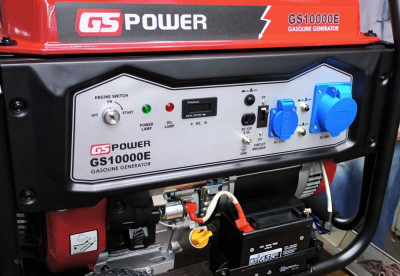 Будкрам купить Генератор бензиновый SENCI GS10000E 9,5кВА, 230В, ручной/электростарт Генератор бензиновый SENCI GS10000E 9,5кВА, 230В, ручной/электростарт 5