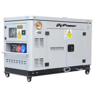 Будкрам купити Дизельна генераторна установка ITC Power DG12000XSEM 10,0 кВт 400В