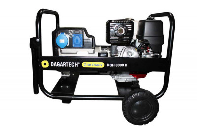 Будкрам купить Генераторная установка DGH 8000B 7kW 220V с колесами Генераторная установка DGH 8000B 7kW 220V с колесами 3