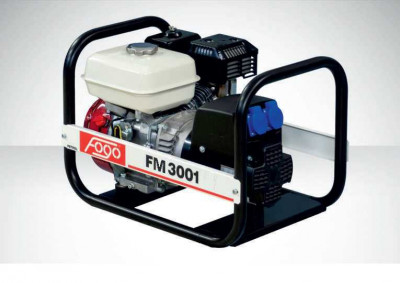 Будкрам купить Генераторная установка FOGO FM3001 1ф-2,7кВт, двигатель Mitsubishi, бак-3,1л, ручной старт