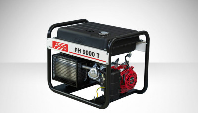 Будкрам купить Генераторная установка FOGO FH9000T 3ф-7,8кВА/1ф-5,6кВт, двигатель Honda, бак-26л, ручной старт