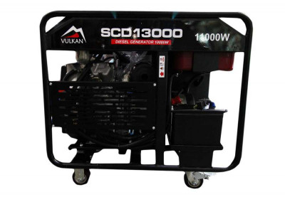 Будкрам купити Дизельна генераторна установка Vulkan SCD13000 3ф 10кВт, електростарт Дизельна генераторна установка Vulkan SCD13000 3ф 10кВт, електростарт 4