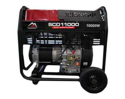 Будкрам купить Дизельный генератор Vulkan SCD11000 1ф 9кВт электростарт Дизельный генератор Vulkan SCD11000 1ф 9кВт электростарт 2