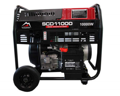 Будкрам купить Дизельный генератор Vulkan SCD11000 1ф 9кВт электростарт Дизельный генератор Vulkan SCD11000 1ф 9кВт электростарт 3