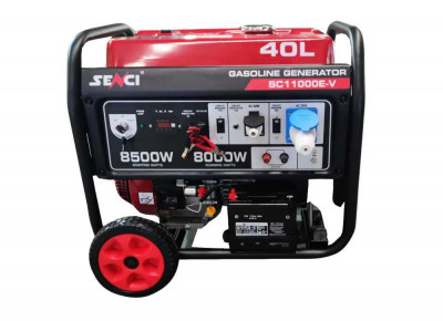 Будкрам купить Бензиновый генератор SENCI SC11000E-V, 8кВт, электростарт