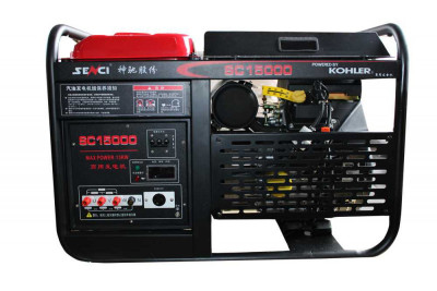 Будкрам купить Генератор бензиновый SENCI SC15000, 12кВт 400В, электростарт Генератор бензиновый SENCI SC15000, 12кВт 400В, электростарт 2