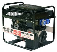 Будкрам купить Генераторная установка бензиновая FOGO FV10001TRE 1ф-8,6кВт, двигатель.B&S, электростарт