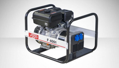 Будкрам купить Генераторная установка бензиновая FOGO F4001 1ф 3,8 кВт, двигатель RATO, ручной стартер