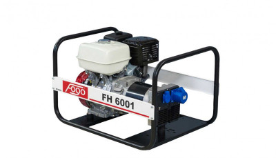 Будкрам купить Генераторная установка бензиновая FOGO F6001 1ф-5,6кВт, двигатель RATO, ручной старт