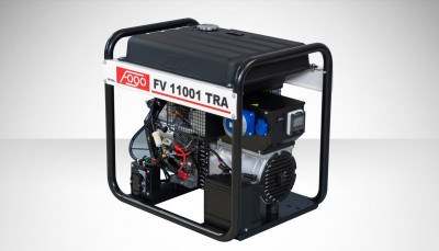 Будкрам купить Генераторная установка бензиновая FOGO FV11001TRA 1ф-9,5кВт, двигатель.B&S, электростарт, стабилизатор напряжения, привод под АВР
