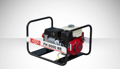 Будкрам купить Генераторная установка бензиновая FOGO FH6000RE 3ф-4кВт/1ф-2,7кВт, двигатель Honda, электростарт, стабилизатор напряжения
