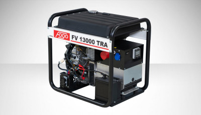 Будкрам купить Генераторная установка бензиновый FOGO FV13000TRA 3ф-11,3кВа двигатель B&S, электростарт, стабилизатор напряжения, привод под АВР