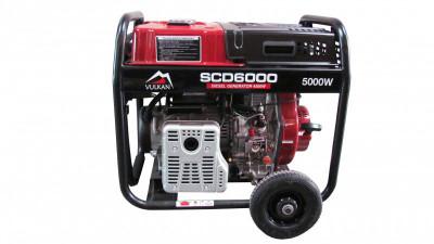 Будкрам купить Дизельный генератор Vulkan SCD6000 1ф 4,5кВт, электростарт Дизельный генератор Vulkan SCD6000 1ф 4,5кВт, электростарт 3