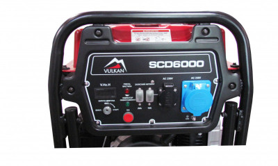 Будкрам купить Дизельный генератор Vulkan SCD6000 1ф 4,5кВт, электростарт Дизельный генератор Vulkan SCD6000 1ф 4,5кВт, электростарт 6
