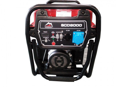 Будкрам купить Дизельный генератор Vulkan SCD8000, 1ф 6,5кВт, электростарт Дизельный генератор Vulkan SCD8000, 1ф 6,5кВт, электростарт 5