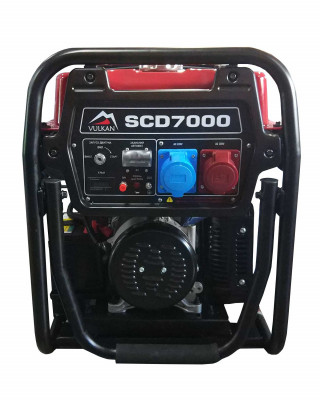 Будкрам купить Дизельный генератор Vulkan SCD7000, 3ф 5,0кВт, электростарт Дизельный генератор Vulkan SCD7000, 3ф 5,0кВт, электростарт 2
