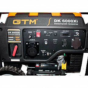 Будкрам купить Генераторная установка инверторная GTM DK6000Xi, 5,0 кВт (ном), бензин, Ручной/Электростарт Генераторная установка инверторная GTM DK6000Xi, 5,0 кВт (ном), бензин, Ручной/Электростарт 5