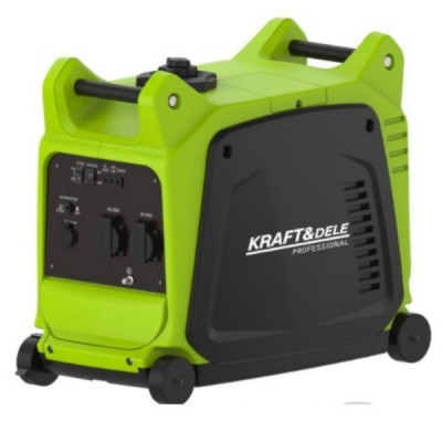 Будкрам купити Генераторна установка інверторна KRAFT&Dele KD681, 3,0кВт, 220В, бак 7.5л