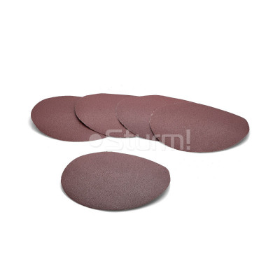 Будкрам купить Шлифбумага круглая на ворсовой основе К100, 150мм, 5шт Sturm 5220204