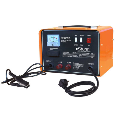 Будкрам купити Пуско-зарядний пристрій Sturm BC8020 12/24В портативний