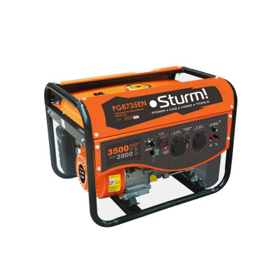 Будкрам купить Генератор бензиновый Sturm PG8735EN 3500 Вт
