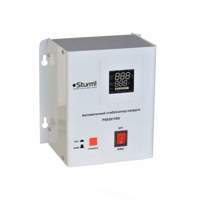 Будкрам купить Стабилизатор напряжения релейный Sturm PS93011RV 1000 ВA