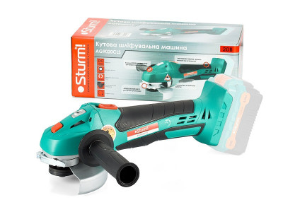 Будкрам купить Аккумуляторная болгарка (УШМ) Sturm AG9020CLS 20 В, 125 мм (без АКБ и ЗУ)