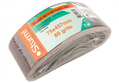 Будкрам купить Шлифлента Sturm, 75x457, зерно 080, 10 шт 9010-B75x457-080