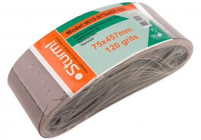 Будкрам купить Шлифлента Sturm, 75x457, зерно 120, 10 шт 9010-B75x457-120