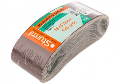 Будкрам купить Шлифлента Sturm, 76x533, зерно 180, 10 шт 9010-B76x533-180