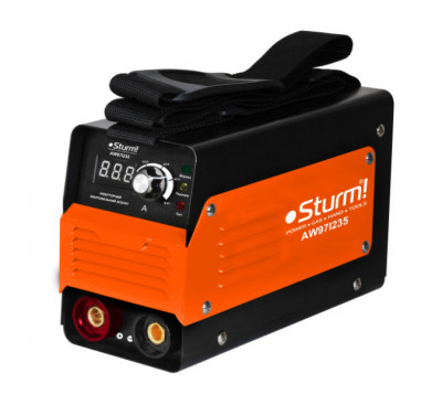 Будкрам купить Сварочный инвертор Sturm AW97I235D 235А, кнопка