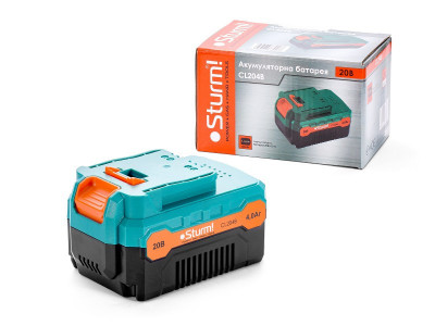 Будкрам купить Аккумуляторная батарея Li-Ion 20В 4 Aч Sturm CL204B Аккумуляторная батарея Li-Ion 20В 4 Aч Sturm CL204B 2