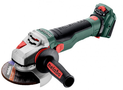 Будкрам купить Аккумуляторная угловая шлифмашина Metabo WVB 18 LTX BL 15-125 Quick, без акб, с кейсом METABOX 165 L (601731840)
