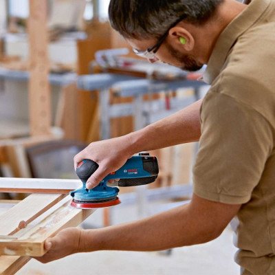 Будкрам купити Акумуляторна шліфувальна машина ексцентрикова Bosch GEX 12V-125, без акб Акумуляторна шліфувальна машина ексцентрикова Bosch GEX 12V-125, без акб 3