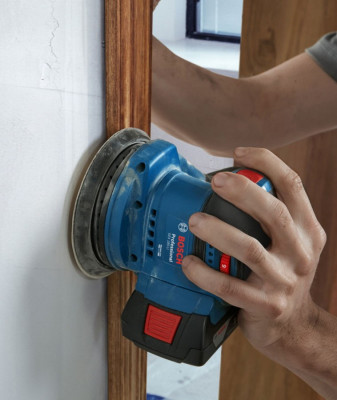 Будкрам купить Эксцентриковая шлифмашина аккумуляторная Bosch Professional GEX 185-LI, без акб Эксцентриковая шлифмашина аккумуляторная Bosch Professional GEX 185-LI, без акб 11