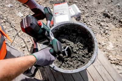 Будкрам купить Миксер строительный Metabo RWEV 1200-2, 1200Вт, 0-300/0-650об/мин, М14 Миксер строительный Metabo RWEV 1200-2, 1200Вт, 0-300/0-650об/мин, М14 3