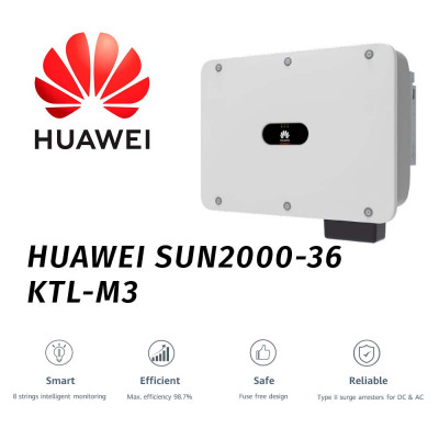 Будкрам купити Мережевий PV інвертор Huawei Solar 36kW, 3P (M3) Мережевий PV інвертор Huawei Solar 36kW, 3P (M3) 5