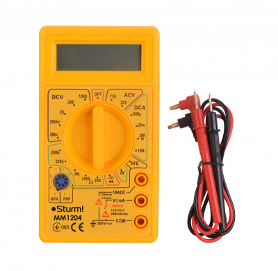 Будкрам купити Мультиметр Sturm MM1204