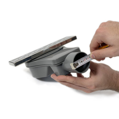 Будкрам купити Душовий трап FORTE ROTATION 20 см, горизонтальний, з подвійним затвором, поворотний сифон, грати дощ Sanpreis Душовий трап FORTE ROTATION 20 см, горизонтальний, з подвійним затвором, поворотний сифон, грати дощ Sanpreis 3