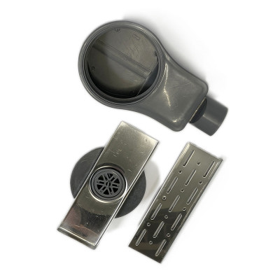 Будкрам купити Душовий трап FORTE ROTATION 20 см, горизонтальний, з подвійним затвором, поворотний сифон, грати дощ Sanpreis Душовий трап FORTE ROTATION 20 см, горизонтальний, з подвійним затвором, поворотний сифон, грати дощ Sanpreis 2