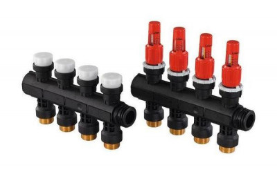 Будкрам купити Модульний колектор PPSU 4 контури для систем опалення та охолодження Uponor