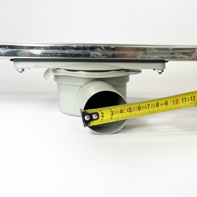 Будкрам купити Душовий трап CLASSIC LEGAL 60 см, горизонтальний, поворотний сифон, з гідрозатвором, грати хвиля Sanpreis Душовий трап CLASSIC LEGAL 60 см, горизонтальний, поворотний сифон, з гідрозатвором, грати хвиля Sanpreis 4