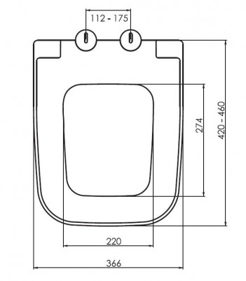 Будкрам купити Сидіння для унітазу з мікроліфтом Dolce, дюропласт Sanpreis Сидіння для унітазу з мікроліфтом Dolce, дюропласт Sanpreis 6