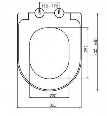 Будкрам купити Сидіння для унітазу з мікроліфтом Elegance, дюропласт Sanpreis Сидіння для унітазу з мікроліфтом Elegance, дюропласт Sanpreis 3