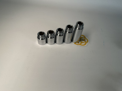 Будкрам купить Резьбовой фитинг удлинитель  1/2"  20 мм, хром Profactor Резьбовой фитинг удлинитель  1/2"  20 мм, хром Profactor 2