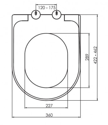 Будкрам купить Крышка для унитаза с микролифтом Inci, термопласт Sanpreis Крышка для унитаза с микролифтом Inci, термопласт Sanpreis 8