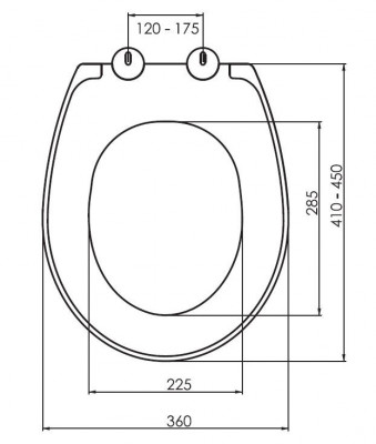 Будкрам купить Крышка для унитаза с микролифтом Ipek, термопласт Sanpreis Крышка для унитаза с микролифтом Ipek, термопласт Sanpreis 10