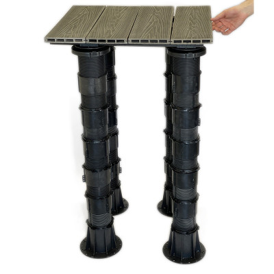 Будкрам купити Оценка: 0 (0 голосов) Регульована опора для терасної дошки, керамограніта, К-А11 (786-1083 мм) KAROAPP