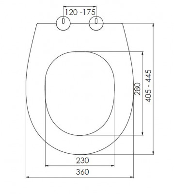 Будкрам купити Кришка для унітазу з мікроліфтом Luande, термопласт Sanpreis Кришка для унітазу з мікроліфтом Luande, термопласт Sanpreis 8