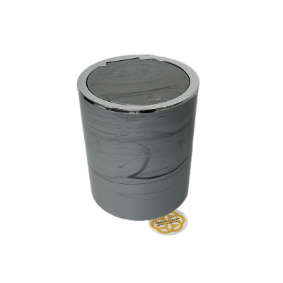 Будкрам купить Набор аксессуаров для ванной комнаты Round 2в1, круглый, мрамор OKYANUS Набор аксессуаров для ванной комнаты Round 2в1, круглый, мрамор OKYANUS 3